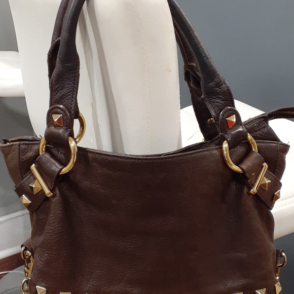 Cynthia Rowley brown  vegan leatherbrown s… - Picture 2 of 13